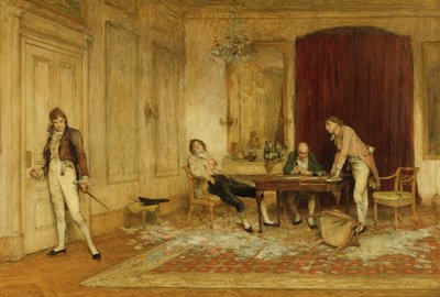Hard Hit by William Quiller Orchardson